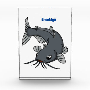 Bloc Photo Illustration du poisson-chat mignon