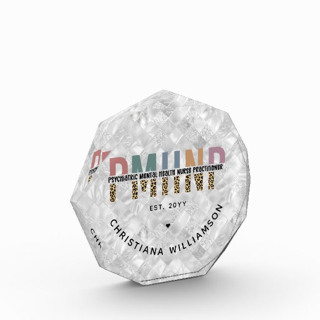 Bloc Photo Infirmière psychiatrique en santé mentale personna (Gauche)