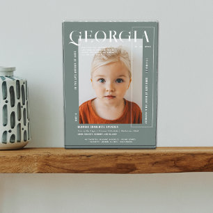 Bloc Photo Instantané minimal moderne   N'importe quelle anné