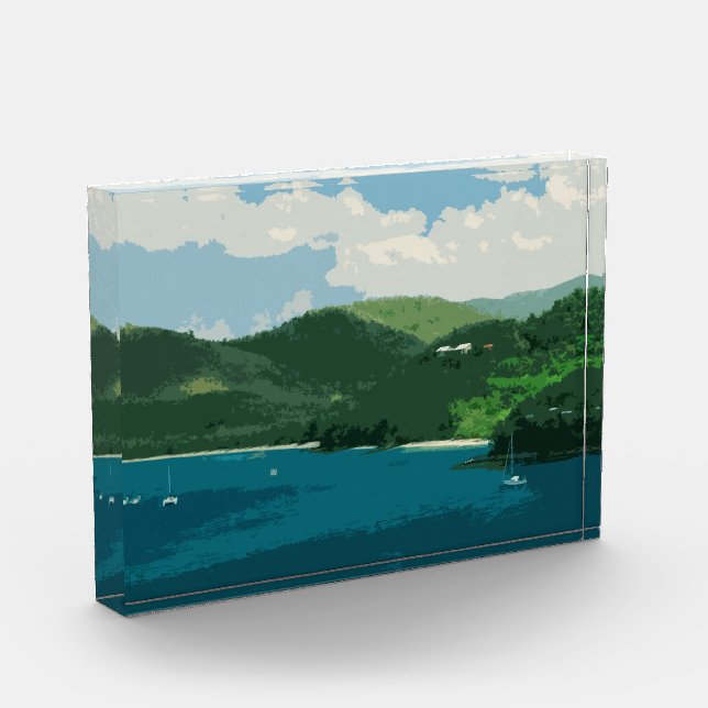 Bloc Photo Island Paradise Retro (Gauche)