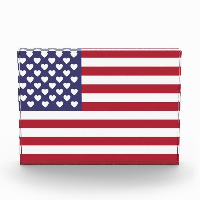 BLOC PHOTO J'AIME LES ÉTATS-UNIS D'AMÉRIQUE (Devant)