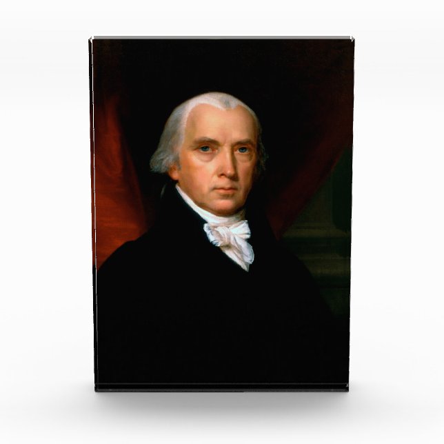 Bloc Photo James Madison 4e Président des États-Unis (Devant)