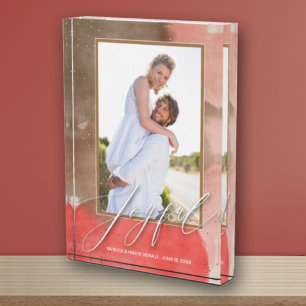 Bloc Photo Jeune couple heureux