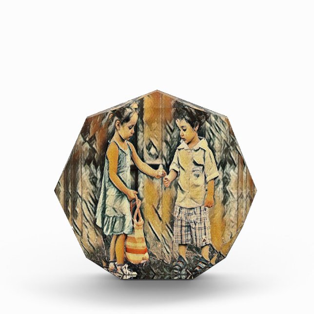 Bloc Photo Joli frère et soeur (Devant)