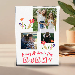 Bloc Photo Jolies Fleurs Bonne Fête des Mères 3 