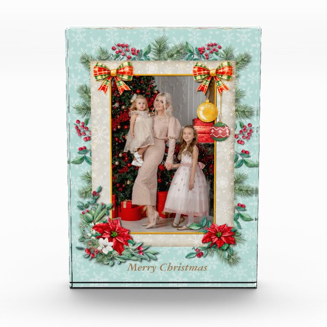 Bloc Photo Joyeux Noël et Joyeux Nouvel An par amour (Devant)