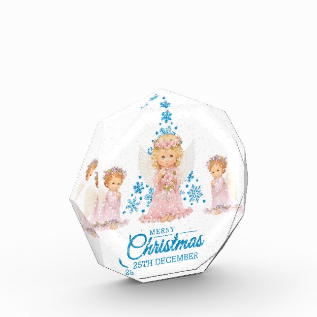 Bloc Photo Joyeux Noël et Joyeux nouvel an Stainless Ste (Gauche)