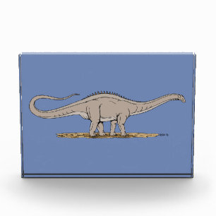 Bloc Photo Jurassique Dinosaure Apatosaurus