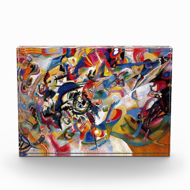 Bloc Photo Kandinsky Composition VII Peinture Abstraite (Devant)