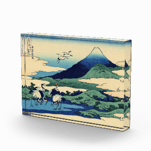 Bloc Photo Katsushika Hokusai - Umegawa dans la province de S