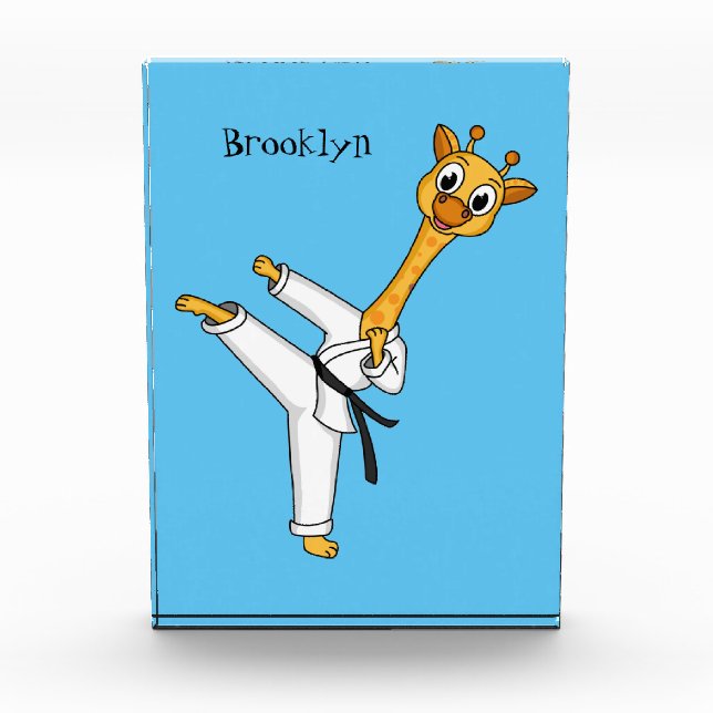 Bloc Photo Kung Fu giraffe (Devant)