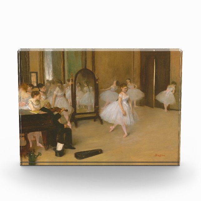 Bloc Photo La classe de danse (1870) Edgar Degas (Devant)