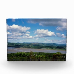 Bloc Photo La rivière Kent vue d'Arnside Knott Arnside