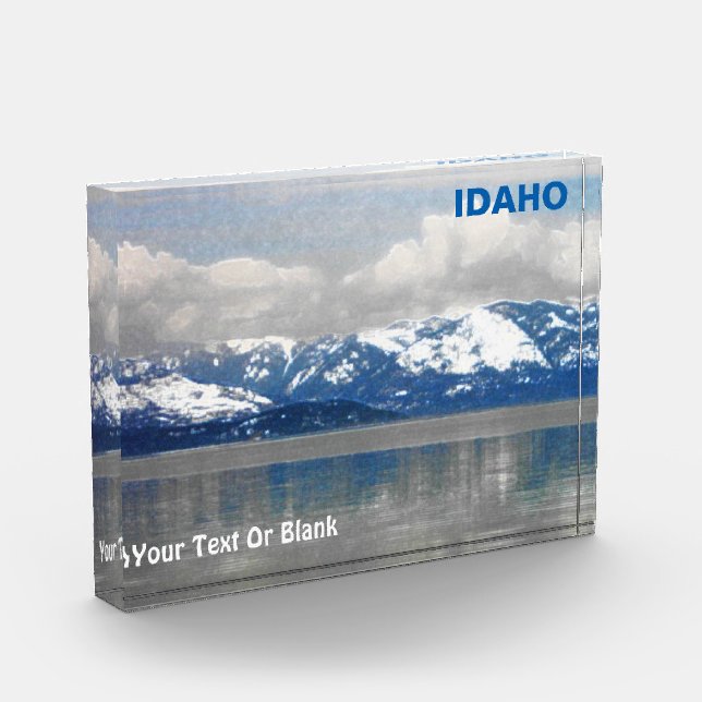 Bloc Photo Lac Pend Oreille Winter (Gauche)