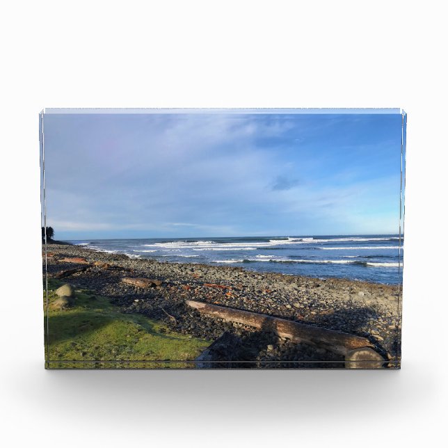 Bloc Photo L'anse en bord de mer, Oregon (Devant)