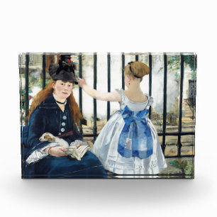 Bloc Photo Le chemin de fer Edouard Manet