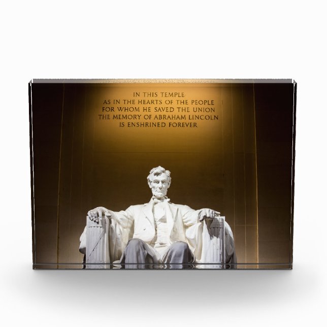 BLOC PHOTO LE LINCOLN MEMORIAL (Devant)