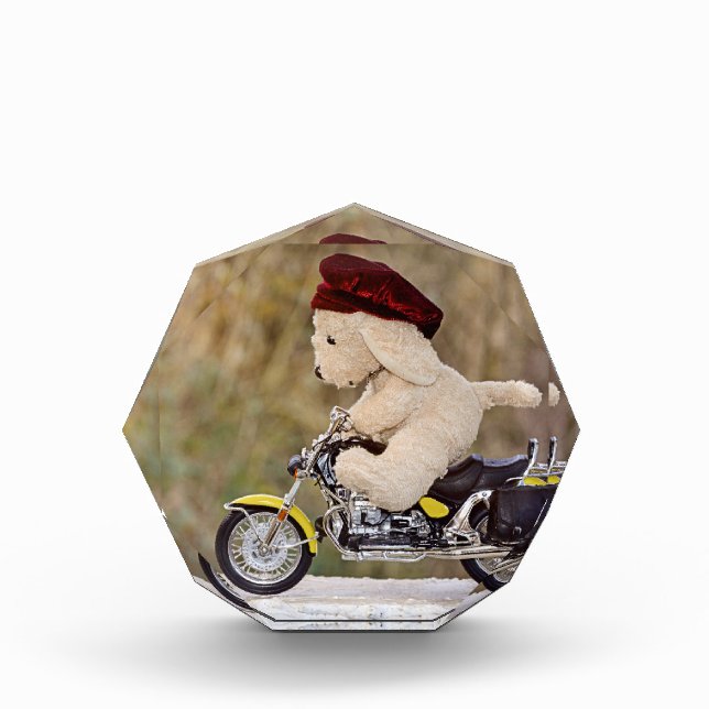 Bloc Photo Le motard - Chien - (Devant)