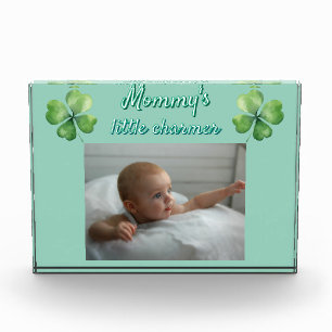 Bloc Photo Le petit charmeur de maman verte