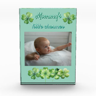 Bloc Photo Le petit charmeur de maman verte