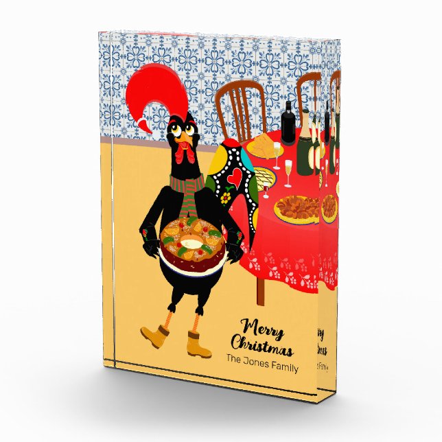 Bloc Photo Le Rooster Portugais aime le gâteau du roi (Droite)