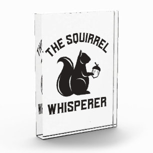 Bloc Photo Le Whisperer d'écureuil Écureuil