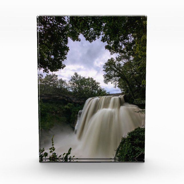 Bloc Photo Les chutes de Brandywine rugissent le matin du pri (Devant)