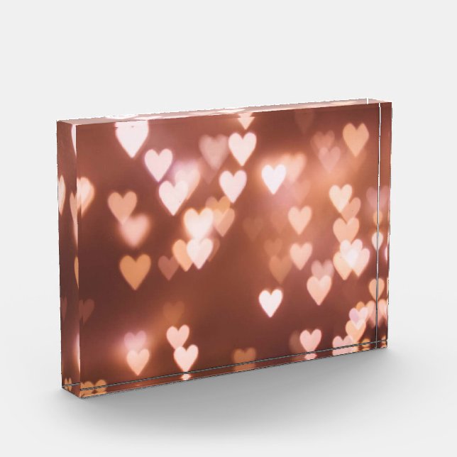 BLOC PHOTO LES COEURS DU JOUR DE ROSE VALENTINE (Gauche)