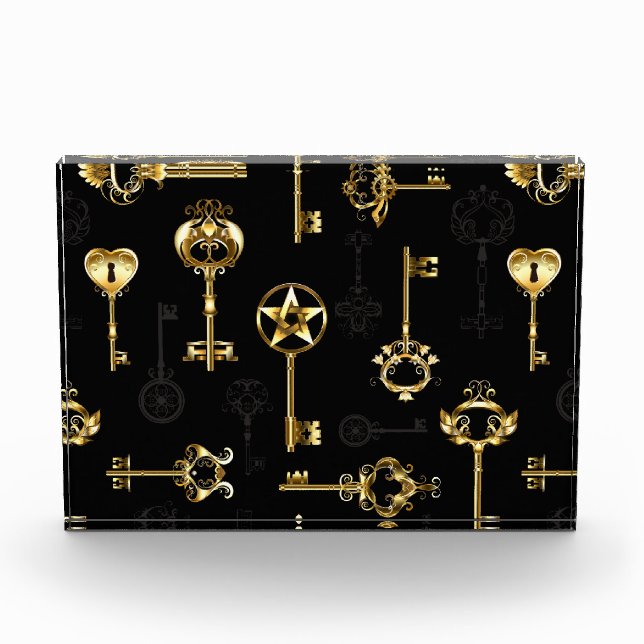 Bloc Photo Les Patters de Seamless avec Golden Keys (Devant)