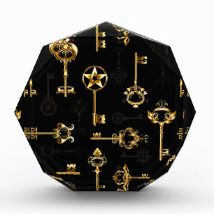 Bloc Photo Les Patters de Seamless avec Golden Keys