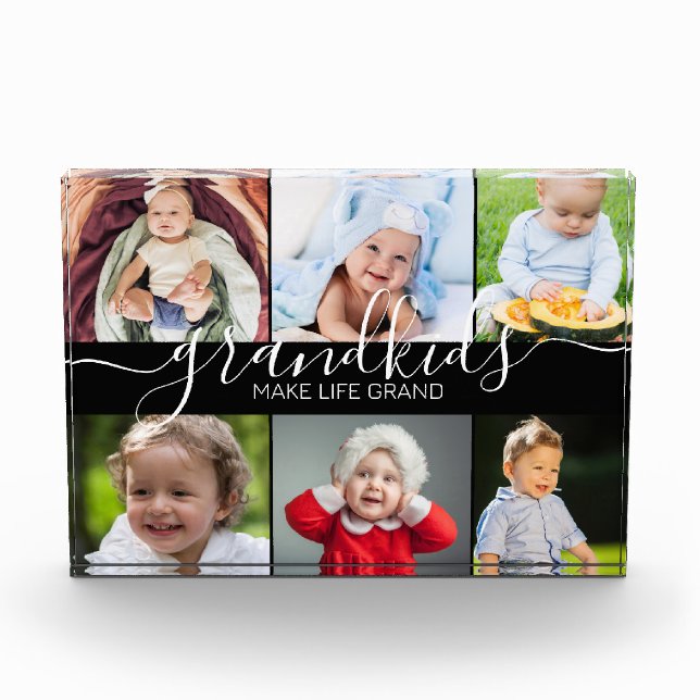 Bloc Photo Les petits font la vie grand | 6 Collage photo (Devant)