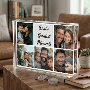 Bloc Photo Les plus grands moments de papa - Montage photo pe