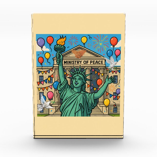 Bloc Photo Liberté entre paix et guerre (Devant)