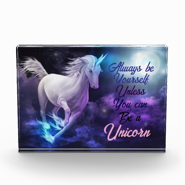 Bloc Photo licorne (Devant)