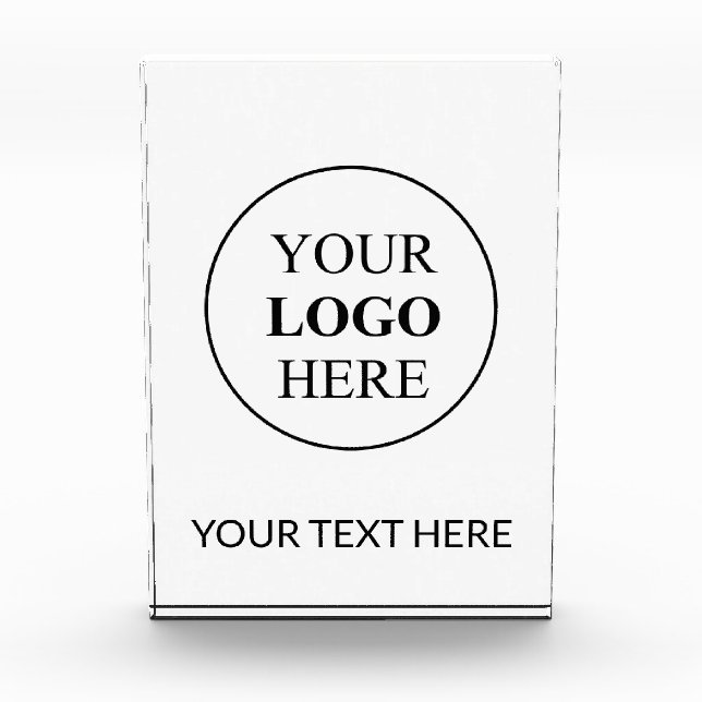 Bloc Photo Logo promotionnel personnalisé - Pas de commande m (Devant)