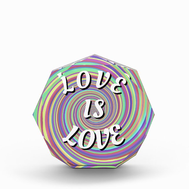 Bloc Photo Love Is Love Fierté  (Devant)