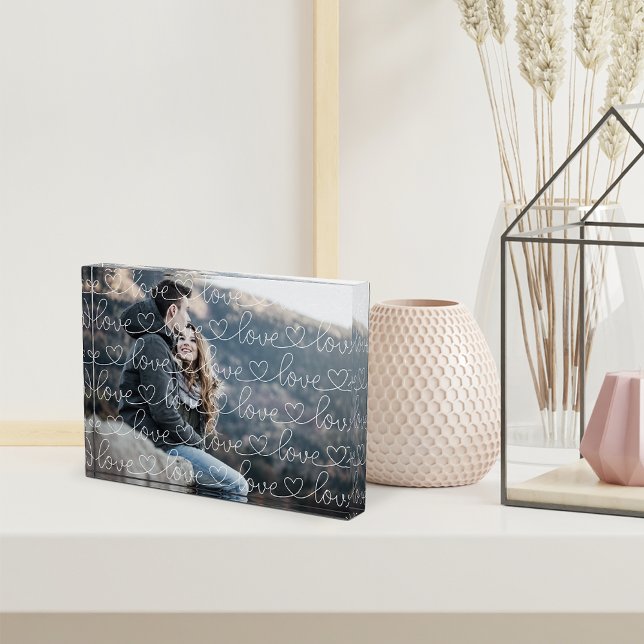 Bloc Photo Love Pattern Overlay (Créateur téléchargé)