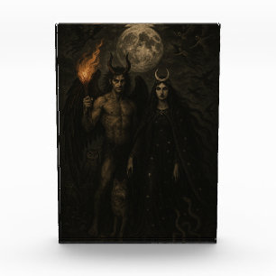 Bloc Photo Lucifer et Diana - Illustration de la Nocturne de