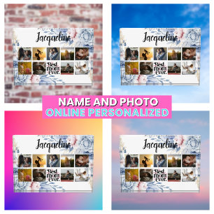 Bloc Photo Magnifique Collage Photo Fleurie Meilleure Maman