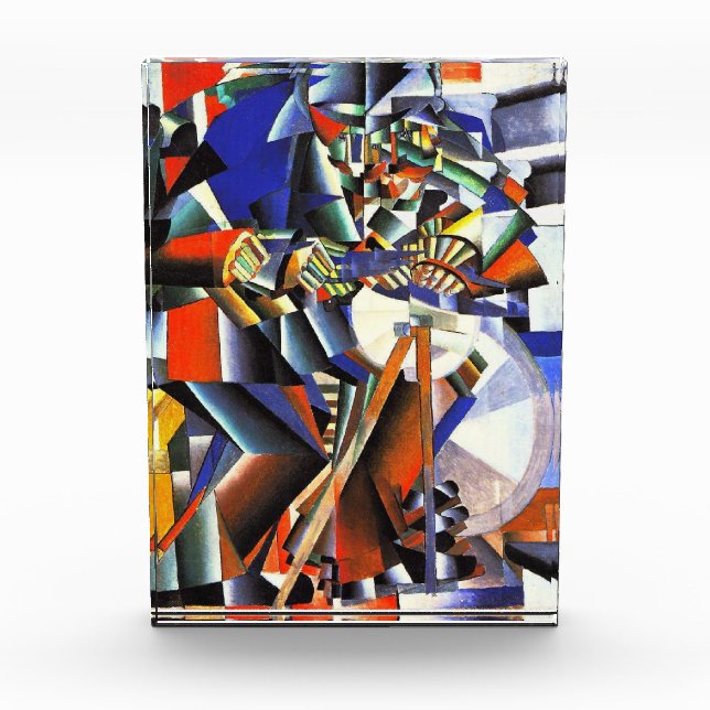 Bloc Photo Malevich Kazimir Le Knifegrinder (Devant)