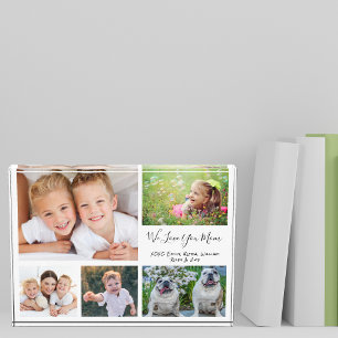 Bloc Photo Maman Love You Collage