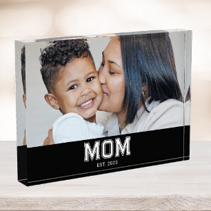Bloc Photo Maman personnalisée Moderne Gras