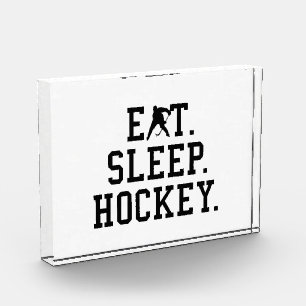 Bloc Photo Mangez le hockey sur glace - Amateurs de hockey