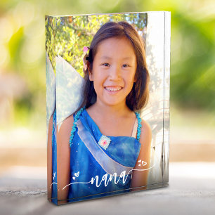 Bloc Photo Manoeuvres de Calligraphy Nana Heart Custom Keepsa