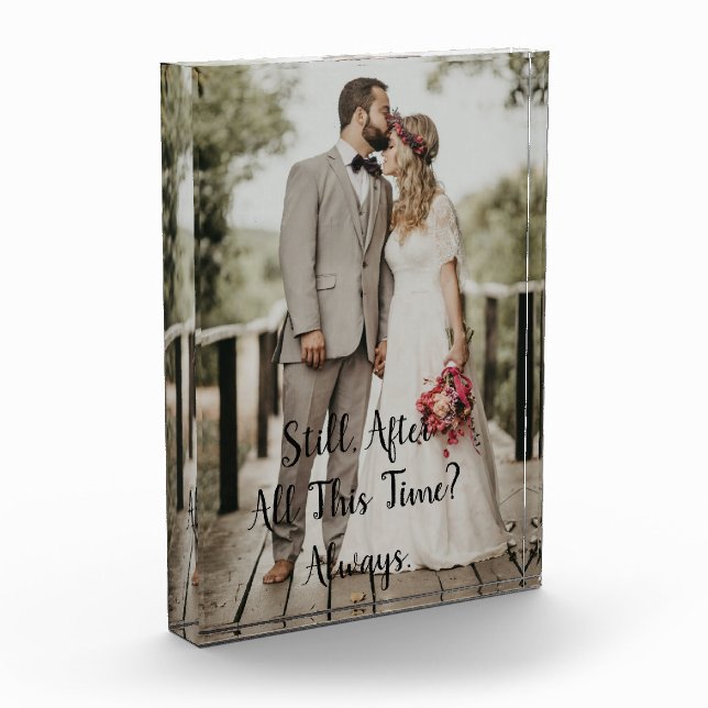 Bloc Photo Mariage d'anniversaire toujours (Gauche)