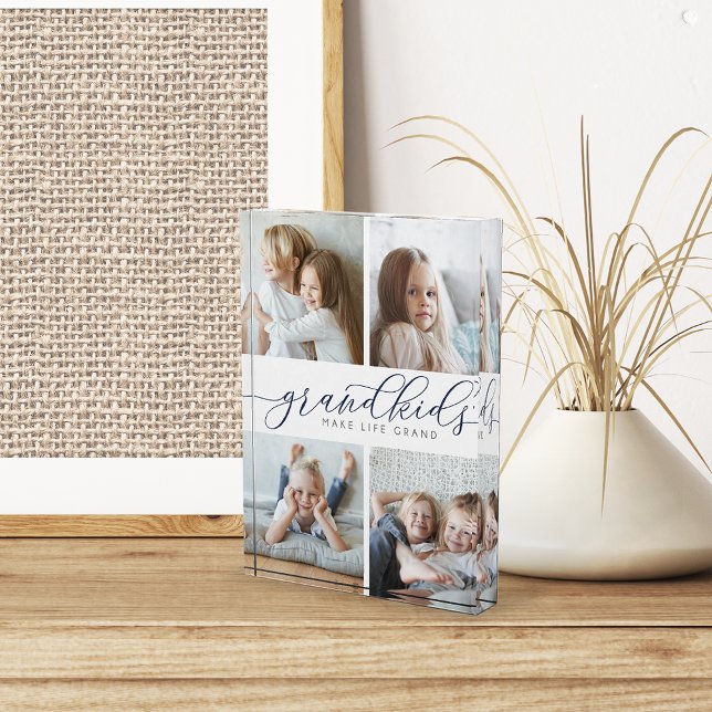 Bloc Photo Marine | Les petits-enfants font la vie Grand Coll (Créateur téléchargé)