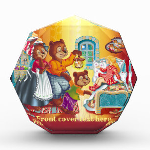 Bloc Photo Masha et 3 ours de conte de fées