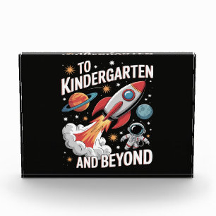 Bloc Photo Maternelle et au-delà Astronaute Rentrée scolaire