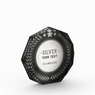 Bloc Photo MÉDAILLE DIY IMPRESSION PERSONNALISÉE Champion Arg