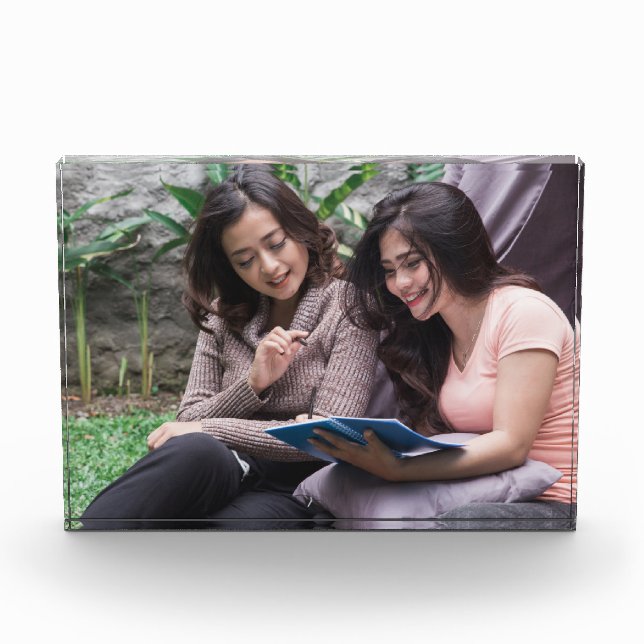 Bloc Photo Meilleur cadeau de Noël pour l'amitié (Devant)